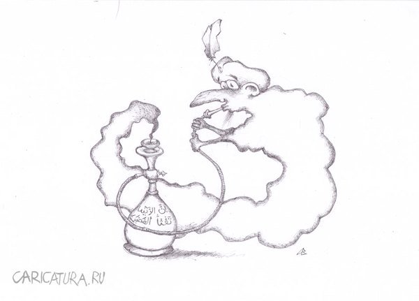 Карикатура "Самовыкур", Андрей Василенко