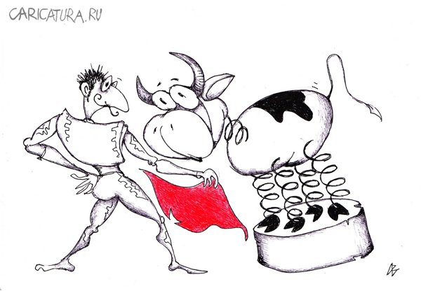 Карикатура "Тренажер", Андрей Василенко