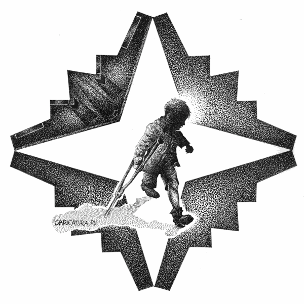 Плакат "Звезда НАТО", Владимир Рыдван
