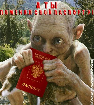 Коллаж "Паспорт", Максим Горячев